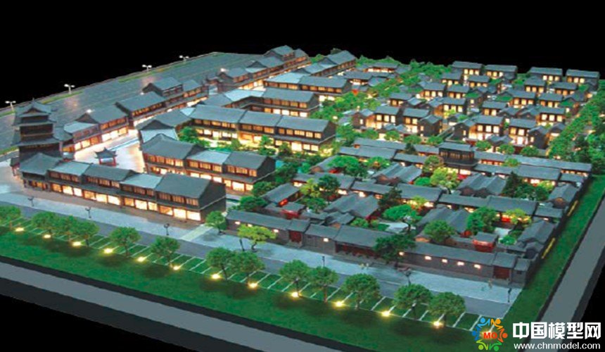 古建筑模型，古建沙盤模型