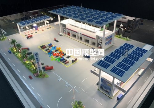 充氣站模型，充電站模型，能源站模型