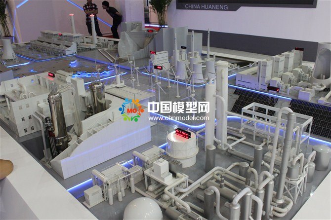 熱電站模型，核電站模型，火力發(fā)電站少盤