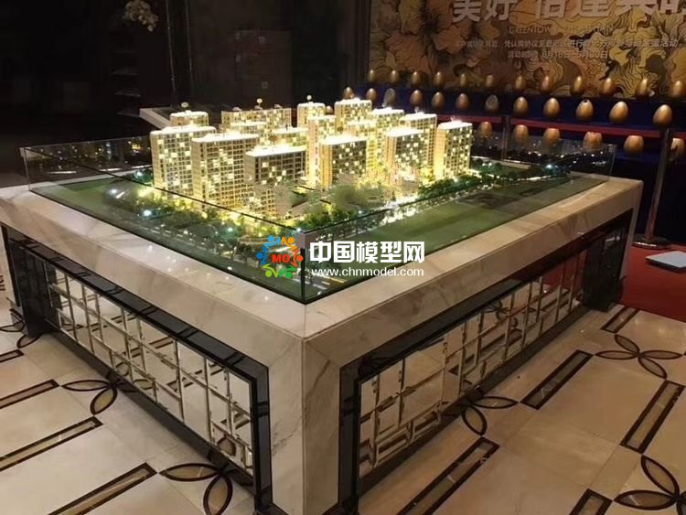 高檔樓盤(pán)模型底座，售樓部沙盤(pán)展臺(tái)（收藏）