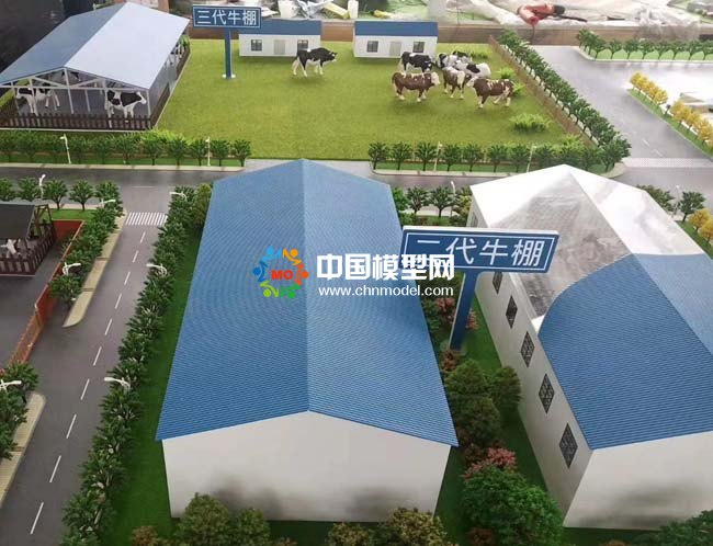  農(nóng)業(yè)大棚模型，畜牧養(yǎng)殖沙盤模型 