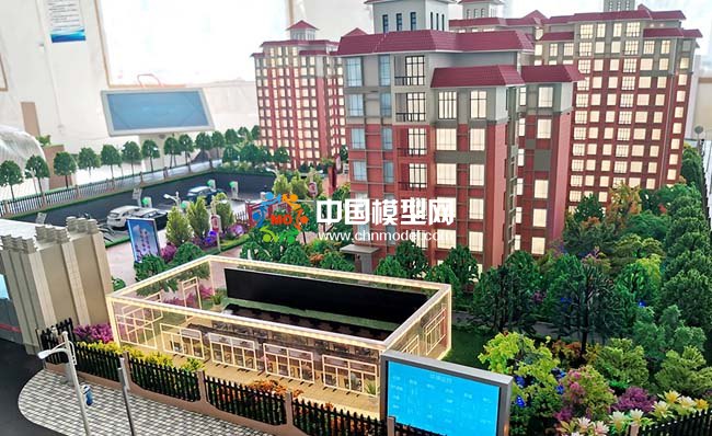 智慧社區(qū)沙盤模型，智能社區(qū)沙盤模型