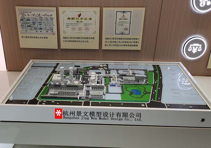 空分設(shè)備沙盤模型，特種氣體沙盤模型