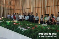 新建京張鐵路沙盤模型，有砟軌道標準高速鐵路