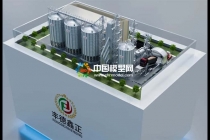 糧食機(jī)械設(shè)備模型糧食倉(cāng)儲(chǔ)沙盤模型