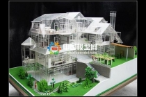 建筑模型工藝復雜，根據(jù)不同用途選定方案