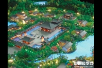 古建筑模型，古建沙盤模型