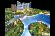 精品地產(chǎn)模型賞析：綠地長島模型，萬科城市廣場模型