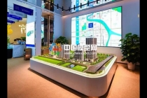 售樓部正常使用三類沙盤(pán)模型，建筑區(qū)域和戶型